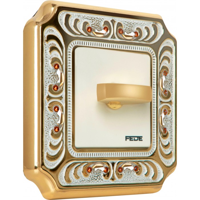 FEDE CRYSTAL DE LUXE PALACE Gold White Platina