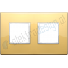Ramka ozdobna 4M (2+2) 71mm polished gold VIMAR EIKON EVO