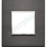Ramka ozdobna 2M aluminium lava grey VIMAR EIKON EVO
