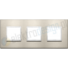 Ramka ozdobna 6M (2+2+2) 71mm neutral bronze VIMAR EIKON EVO
