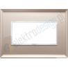 Ramka ozdobna 4M crystal bronze mirror VIMAR EIKON EVO