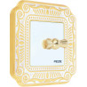 FEDE TOSCANA FIRENZE Gold White Patina