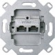Gniazdo internetowe RJ45 Kat6, stal szlachetna, Artec