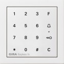 Keyless In klaw.kod. Gira F100 biały