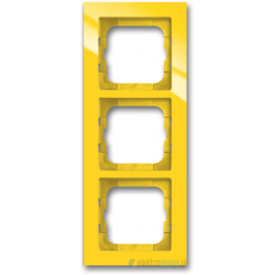 ABB Axcent Ramka 3-krotna żółty