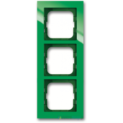 ABB Axcent Ramka 3-krotna zielony