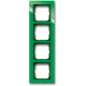 ABB Axcent Ramka 4-krotna zielony
