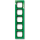 ABB Axcent Ramka 5-krotna zielony