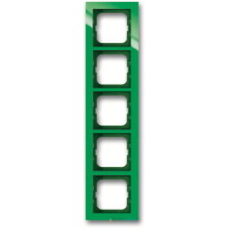 ABB Axcent Ramka 5-krotna zielony