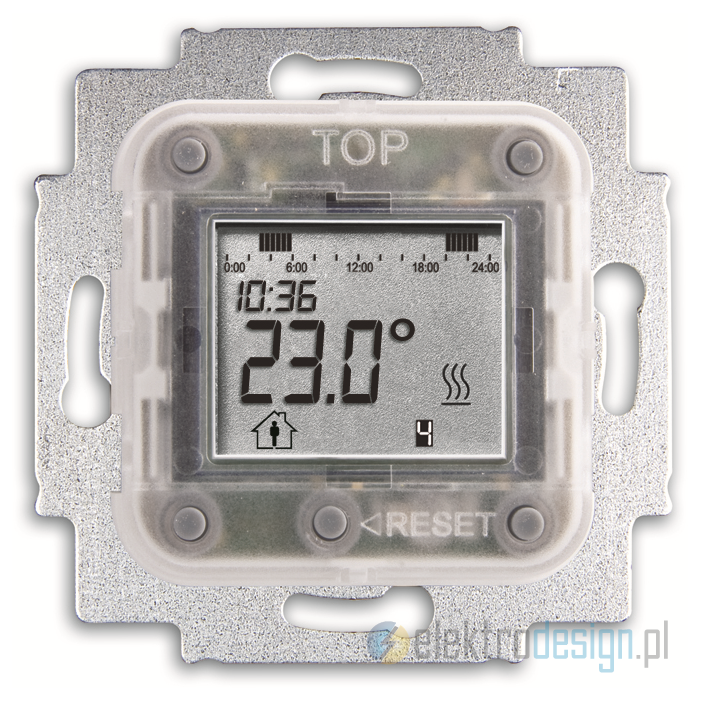 ABB Future Regulator temperatury programowalny aluminiowo srebrny