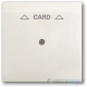 ABB Impuls Włącznik hotelowy na kartę biały studyjny mat 