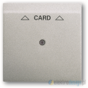 ABB Impuls Włącznik hotelowy na kartę aluminiowo srebrny