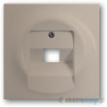 ABB Impuls Gniazdko telefoniczne RJ11 szampański metalizowany