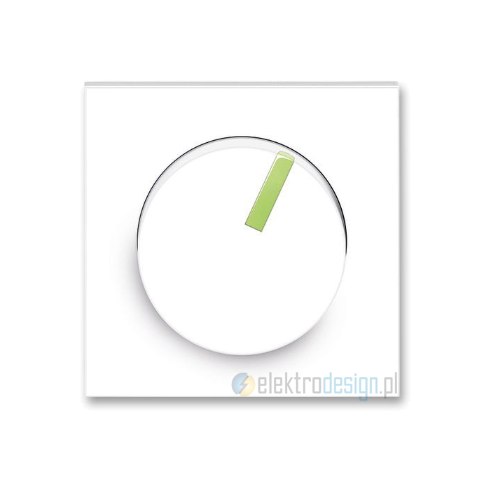 ABB NEO Ściemniacz obrotowy 1-10V biały/lodowo zielony