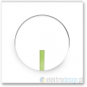 ABB NEO Ściemniacz przyciskowy z pamięcią 60-420W/VA biały/lodowo zielony