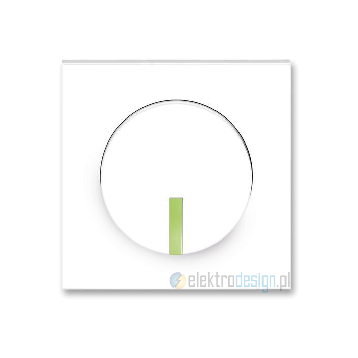 ABB NEO Ściemniacz przyciskowy 1-10V z pamięcią biały/lodowo zielony