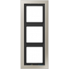 Ramka 3-krotna stal Jung LS Design