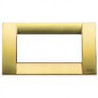 Ramka ozdobna, Classic, metal, 4M, matowy złoty, Vimar IDEA