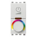 Ściemniacz RGB z potencjometrem, 230V, 1M, srebrny, Vimar EIKON