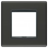 Ramka ozdobna, technopolimer, Reflex grafit, 2M, Vimar Eikon Chrome Classic