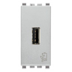 Ładowarka USB 5V 1,5A 1M srebrna - EIKON