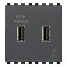 Ładowarka USB 5V 2,5A 2M antracytowa - EIKON