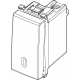 Łącznik jednobiegunowy, 1P, 16AX, 1M, antracyt, Vimar Arké