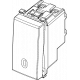 Łącznik krzyżowy, 1P, 16AX, 1M, antracyt, Vimar Arké
