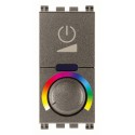 Ściemniacz RGB z potencjometrem, 230V, 1M, metal, Vimar Arké