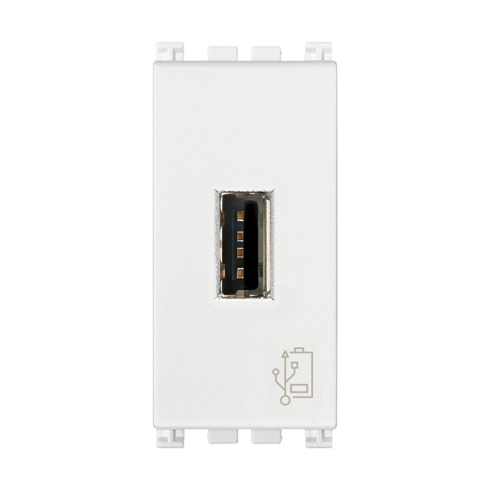 Ładowarka USB 5V, 1,5A, 1M, biały, Vimar Arké