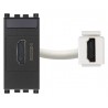Gniazdo HDMI, 1M, antracyt, Vimar Arké