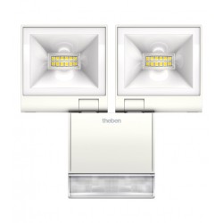 Reflektor LED z czujnikiem ruchu, czarny, theLeda S20, Theben
