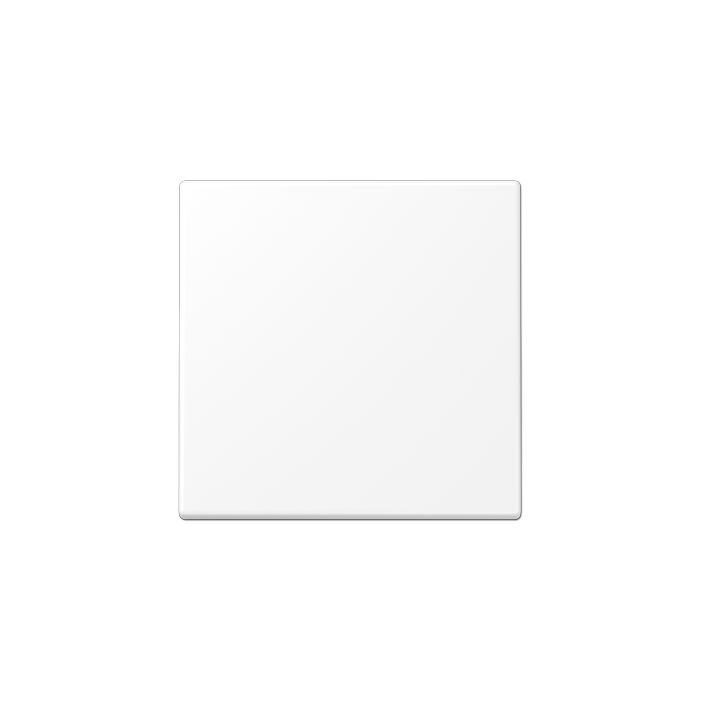 Przycisk dzwonkowy (zwierny) biały mat Jung LS 990