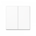 Łącznik podwójny seryjny (świecznikowy) biały Jung A-Flow/A550