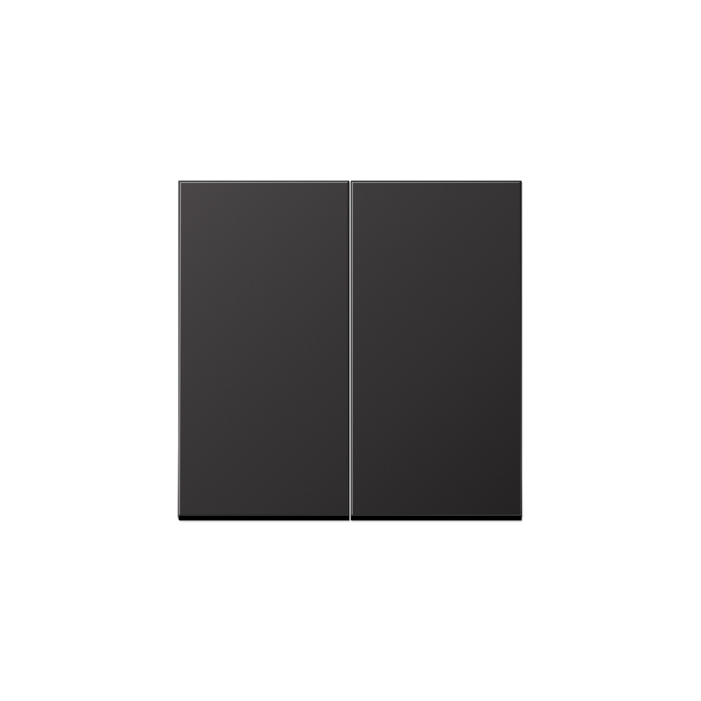 Łącznik podwójny seryjny (świecznikowy) czarny dark Jung LS Aluminium