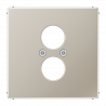 Gniazdo audio stal Jung LS Stal