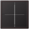 KNX Przycisk 4-krotny Dark F40 JUNG