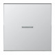 JUNG HOME BT AL 17101 - przycisk 1-krotny, with lens, Seria LS, aluminiowy
