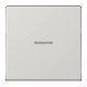 JUNG HOME BT LS 17101 LG - przycisk 1-krotny, with lens, Duroplasty, Seria LS, jasno szary