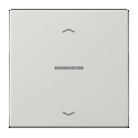 JUNG HOME BT LS 17101 P LG - przycisk 1-krotny, ze strzałkami, with lens, Duroplasty, Seria LS, jasno szary