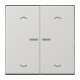 JUNG HOME BT LS 17102 P LG - przycisk 2-krotny, ze strzałkami, with lens, Duroplasty, Seria LS, jasno szary