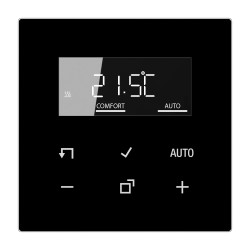 JUNG HOME BT LS 1791 SW - wyświetlacz do termostatu, Seria LS, czarny