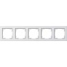 Ramka pięciokrotna Gira E2 biały połysk  GIRA E2