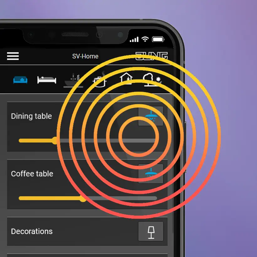 Sterowanie KNX smartfonem