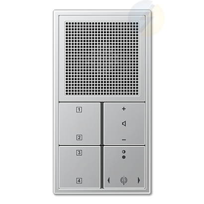Radio Jung aluminium